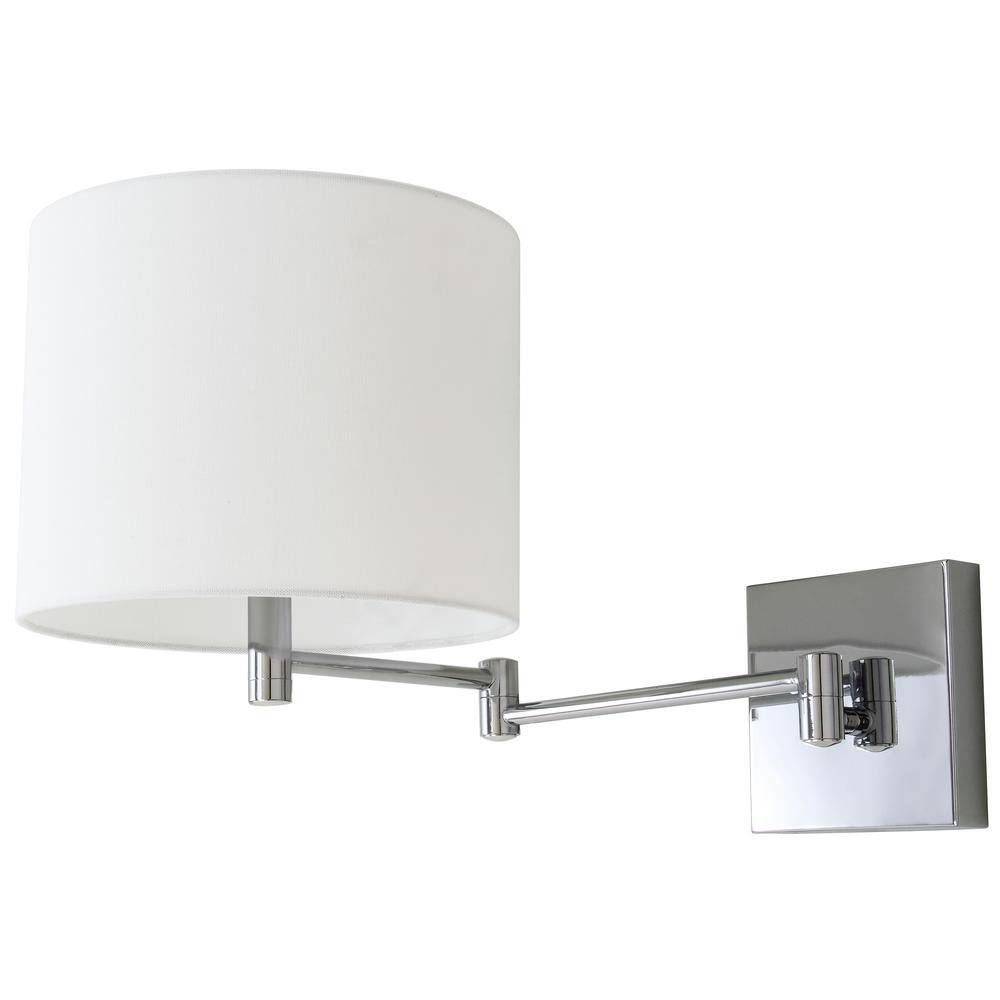 Lillian Chrome Polished Transitional Wall Sconce Set of 2