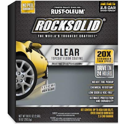 90 oz. Clear Polycuramine Top Coat Garage Floor Kit (2 Pack)