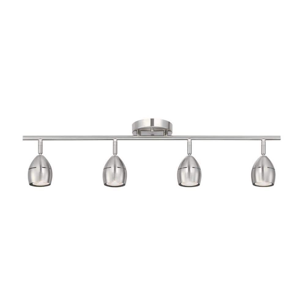 Westinghouse Borgata Brushed Nickel 4-Light LED Pendant Light