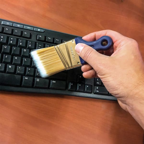 Wooster - 2 in. Shortcut Polyester Angled Sash Brush for All Paint Types