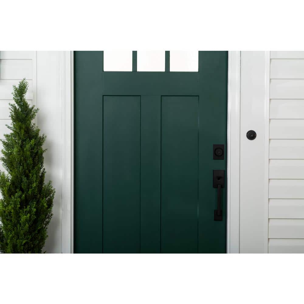 1 qt. Satin Vermont Green Door Paint