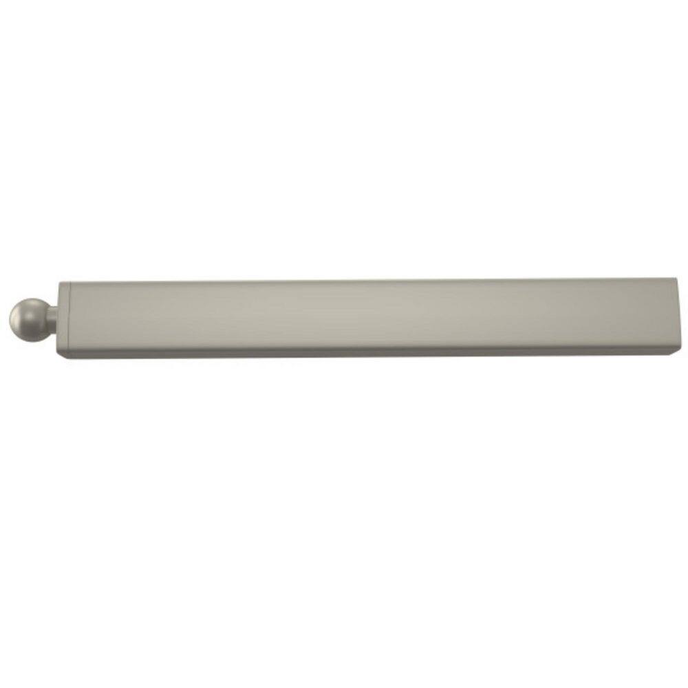 Satin Nickel Extendable Telescoping Closet Valet Rod Set