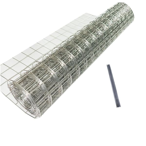 Angel Sar 1 in. x 1.3 ft. x 8 ft. 19-Gauge 304 Stainless Steel Welded Wire Mesh, Poultry Netting Cage Fence Hardware Cloth