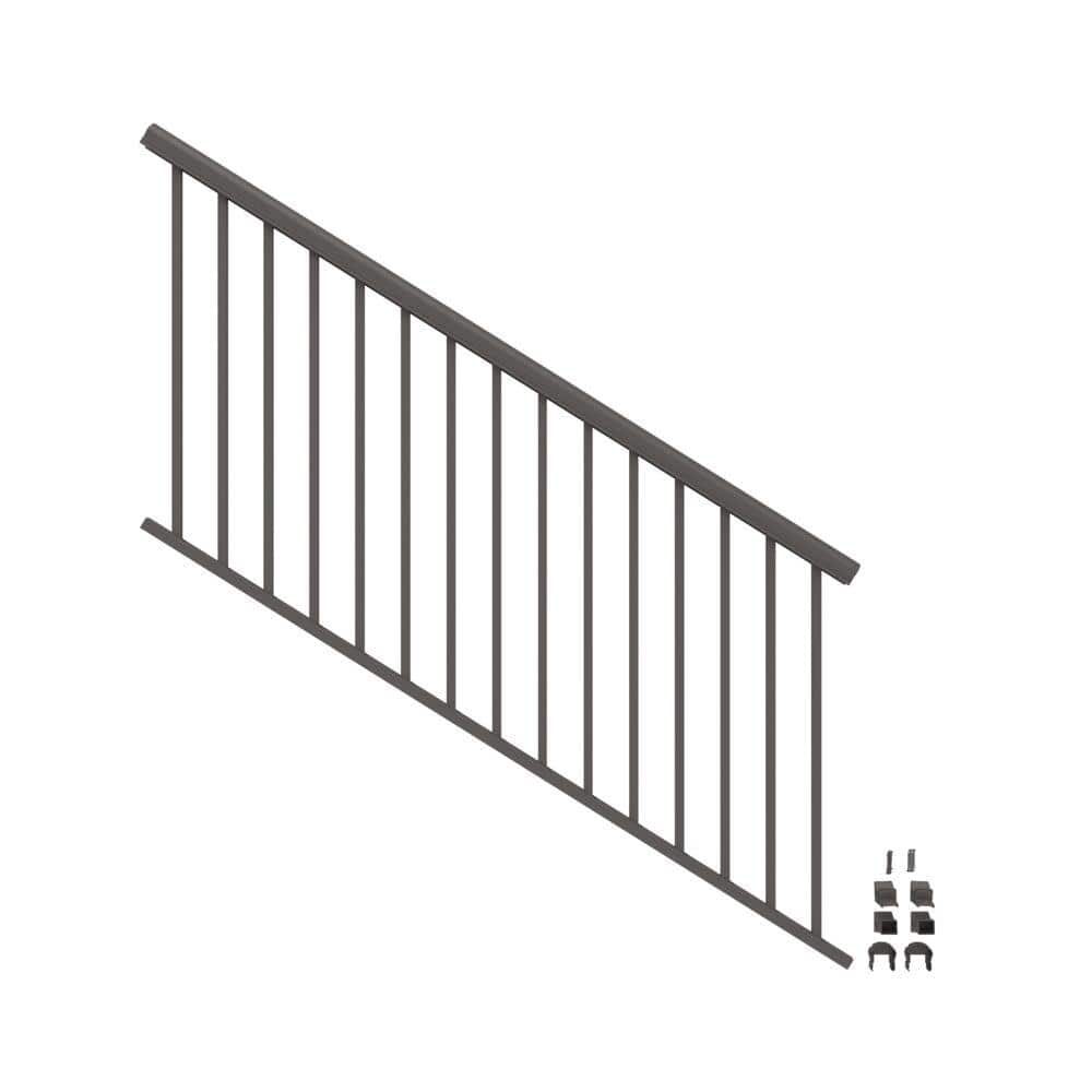 VersaRail Cambridge 6 ft. x 36 in. Matte Bronze Aluminum Decorative Rail Stair Kit price history on PriceWatchPro