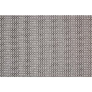 Longmont - Greystone - Gray 13.2 ft. 37 oz. Wool Pattern Installed Carpet