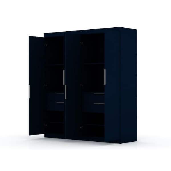 Luxor Ramsey Modern Tatiana Midnight Blue Composite Wood