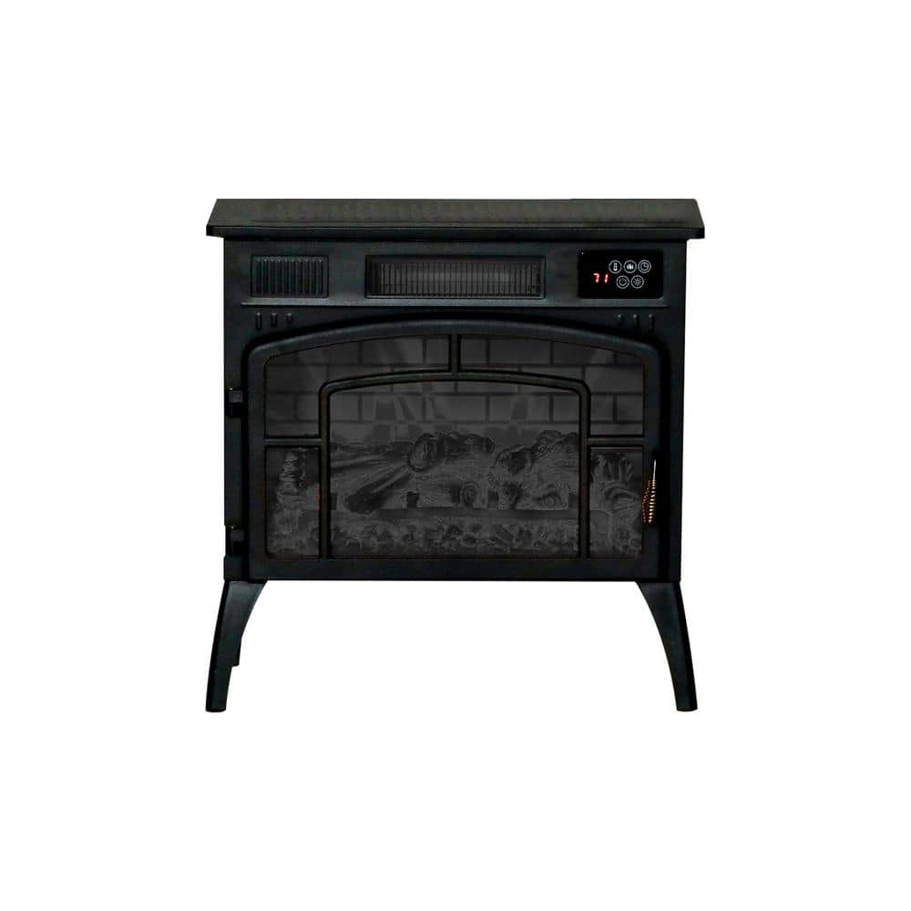 22 in. Freestanding Infrared Quartz Cabinet Space Heater, Overheat Safety P
