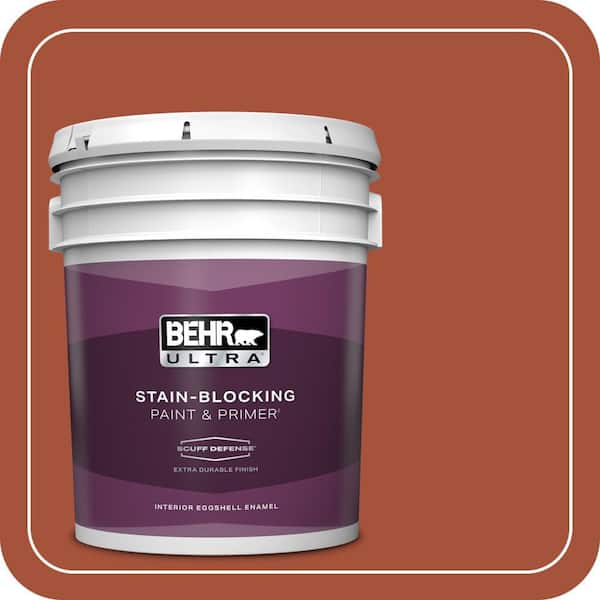 BEHR ULTRA 5 gal. #S-H-210 New Penny Extra Durable Eggshell Enamel Interior Paint & Primer
