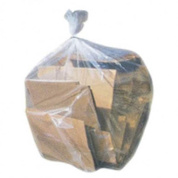 Plasticplace 40-45 Gal. Clear Trash Bags (Case of 100)