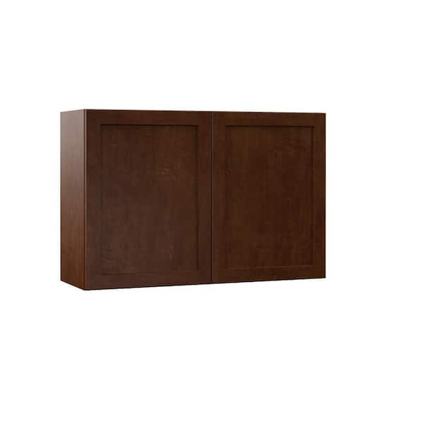 Hampton Bay Designer Series Soleste Assembled 36x24x12 in. Wall Bridge ...