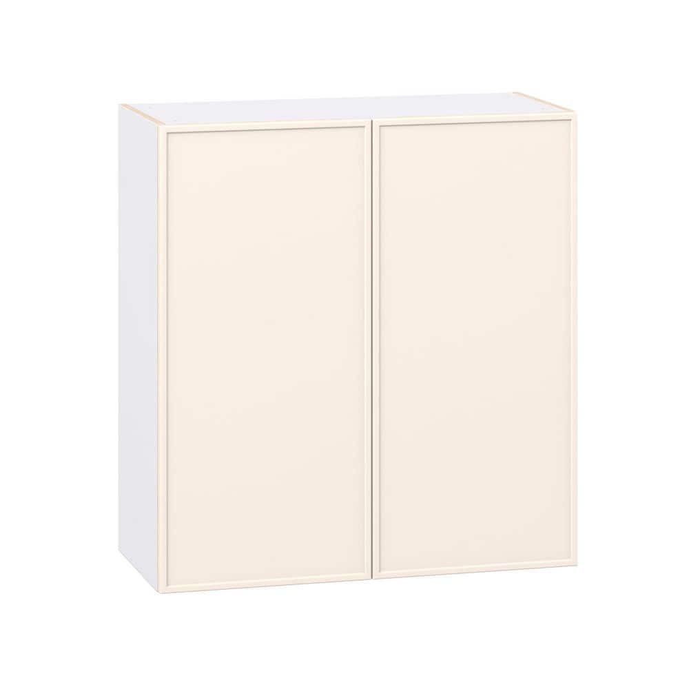 Fairview 33 in. W x 14 in. D x 35 in. H Assembled Slim Shaker Wall Kitchen Cabinet in Washed Linen price history on PriceWatchPro
