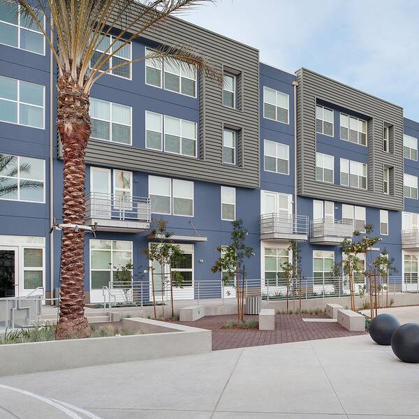 5 gal. #600D-7 Daring Indigo Semi-Gloss Exterior Paint