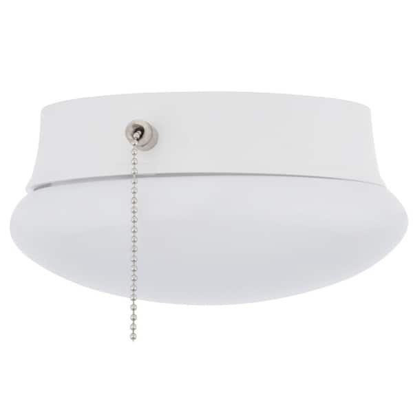 Spin Light 7 in. Closet Light with Pull Chain LED Flush Mount Ceiling Light 830 Lumens Bright White 4000K (4-Pack)