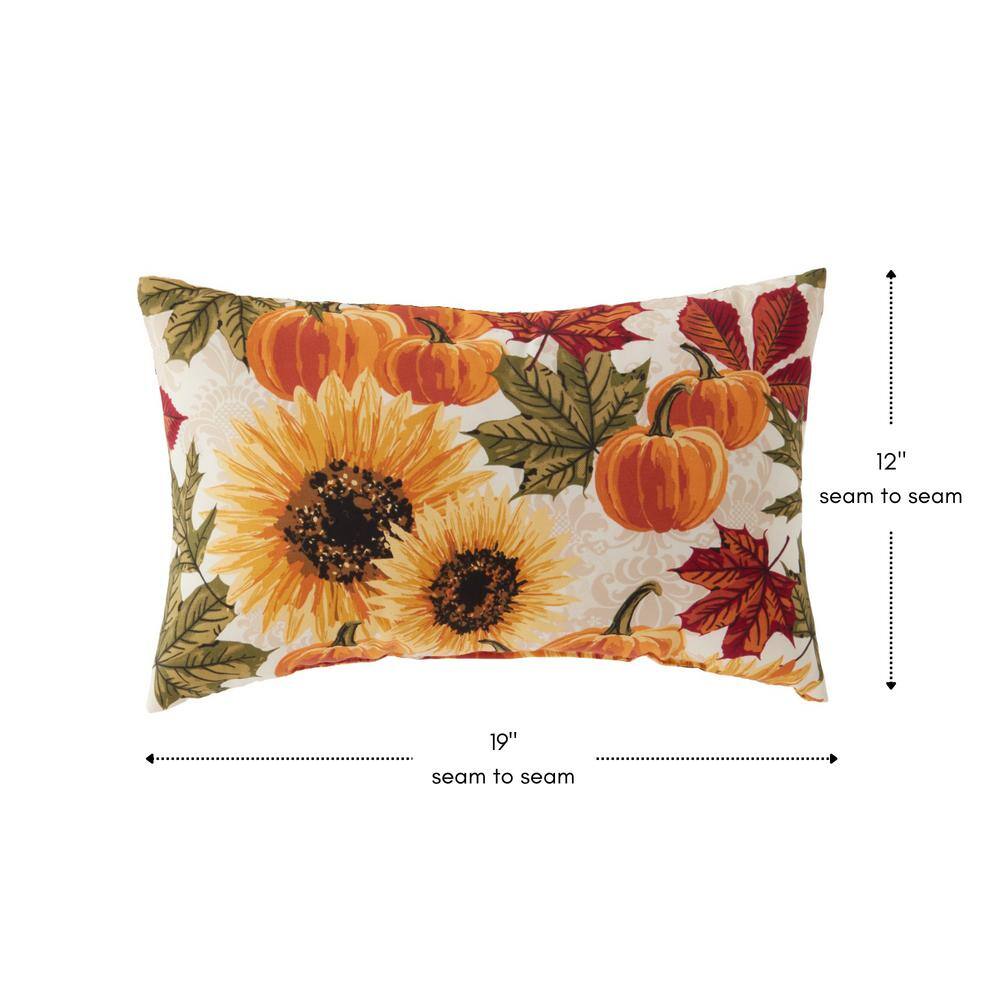 Marisol Floral Harvest Rectangular Lumbar Pillows Set