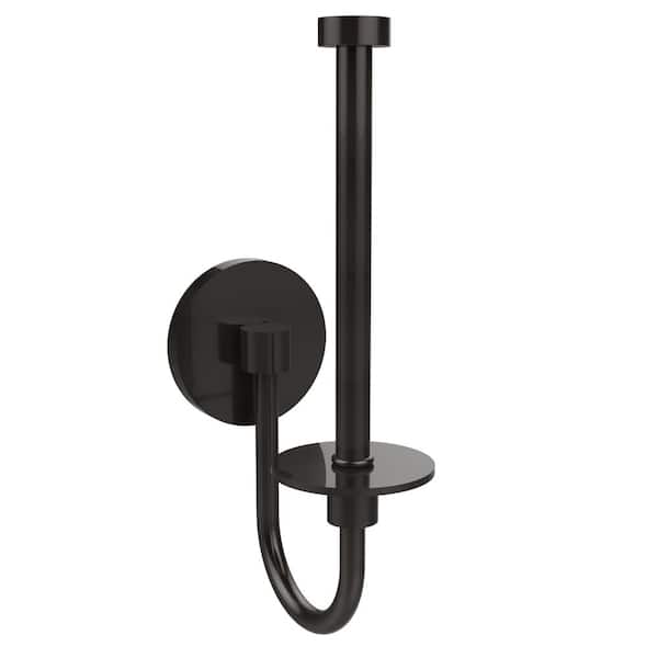 Allied Brass Skyline Collection Upright Single Post Toilet Paper Holder in Oil Rubbed Bronze