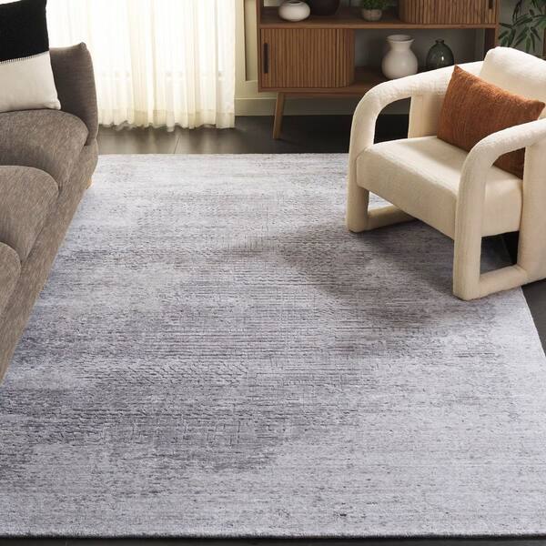 Mirage 6 ft. x 9 ft. Beige/Light Brown Distressed Geometric Area Rug