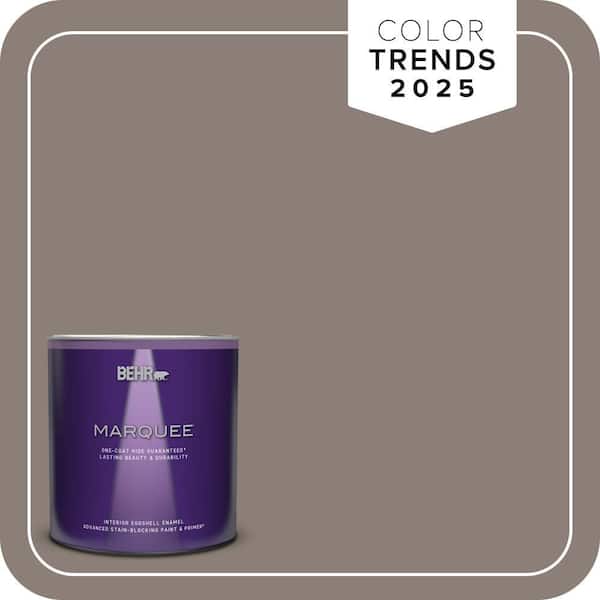 BEHR MARQUEE 1 qt. Home Decorators Collection #HDC-NT-27B Wild Truffle One-Coat Hide Eggshell Enamel Interior Paint & Primer
