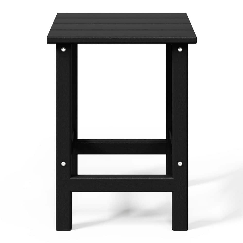 Westin Durable Black HDPE Outdoor Patio Side Table