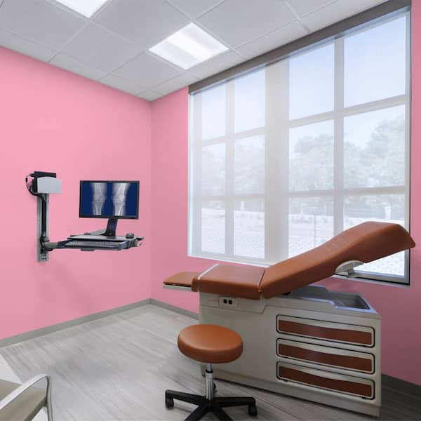 1 gal. #P130-4 Its a Girl Dead Flat Interior Paint