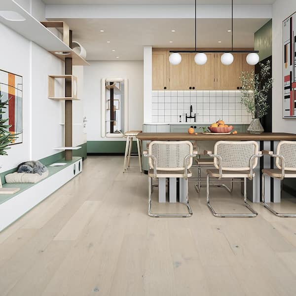 Malibu Wide Plank Take Home Sample-Shoreline French Oak Water