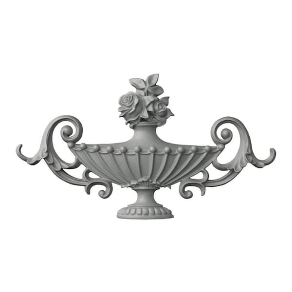 Ekena Millwork 1.13 in. x 25.75 in. x 13.75 in. Polyurethane Applique and Onlay Moulding