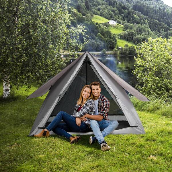 zelt liege kombination Bequeme Camping für Outdoor & Reisen wildland gear Size:Super Jumbo - 395 x 220 Hill People Gear belt