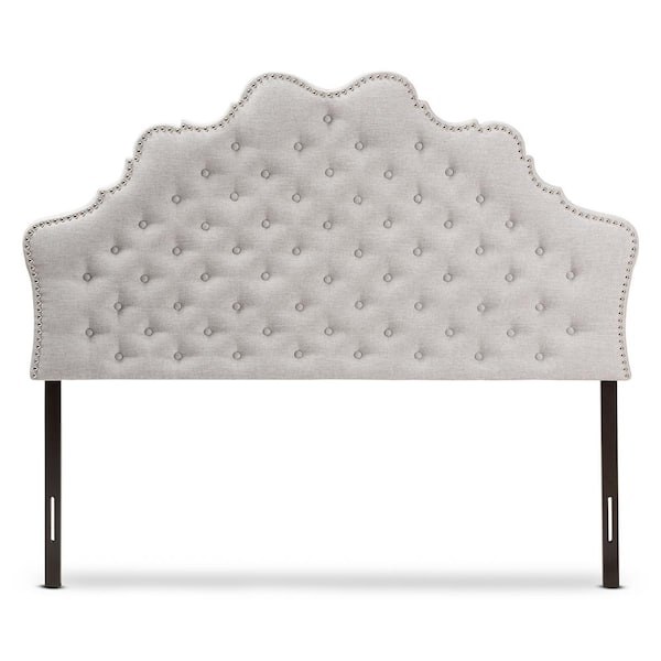 Baxton Studio Hilda Beige Queen Headboard