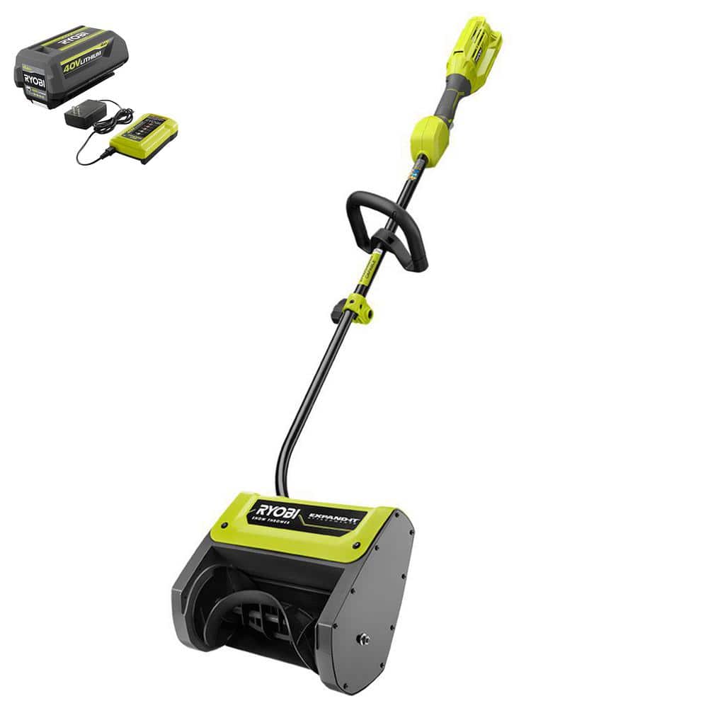 Ryobi 12 In 40 Volt Lithium Ion Cordless Electric Attachment Capable