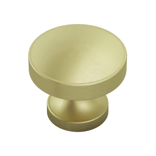 Phoebe 1-1/3 in. (34 mm) Modern Gold Round Cabinet Knob