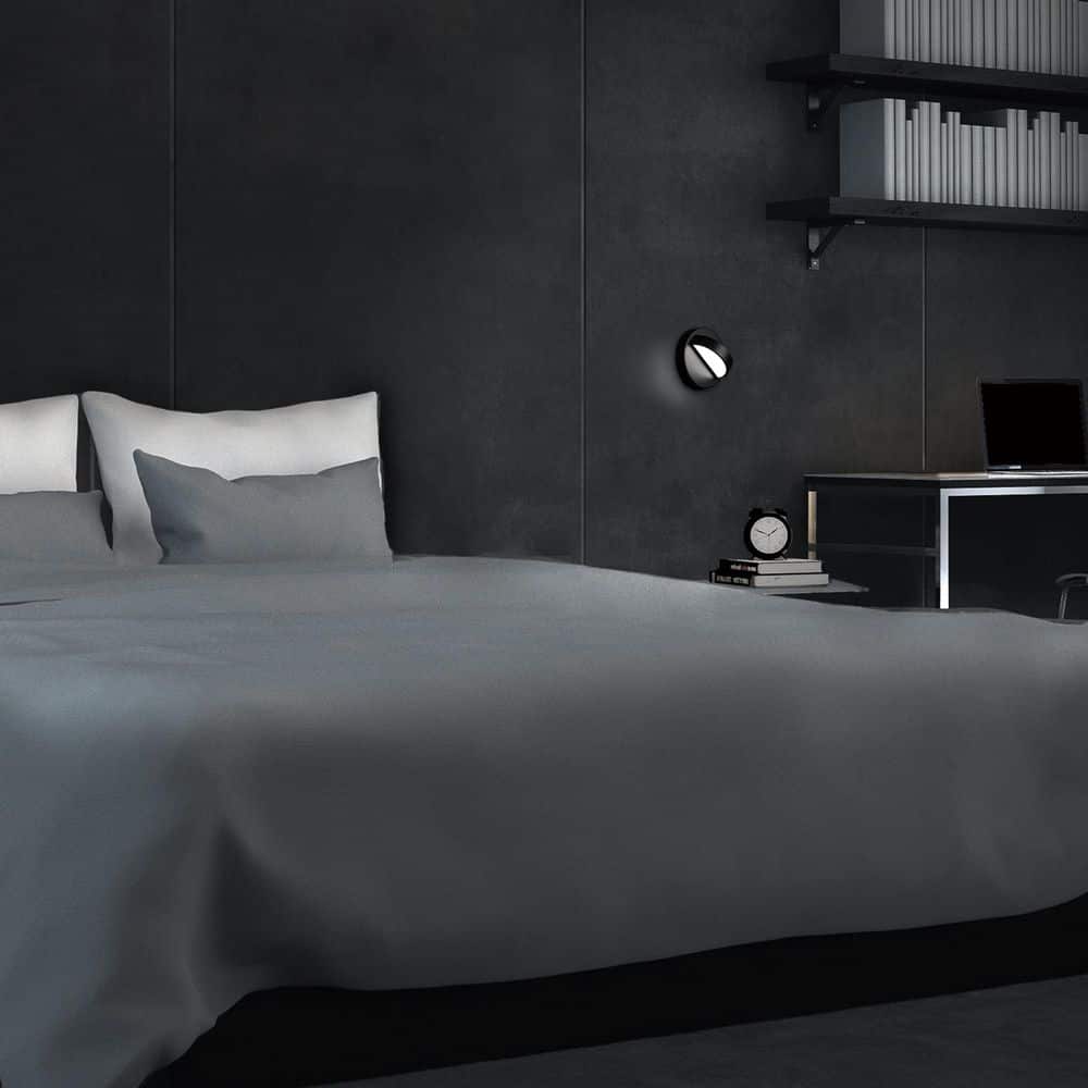 Wink 1-Light Black Hardwired Swing Arm Wall Lamp with 3000K price history on PriceWatchPro