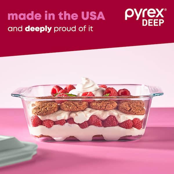 Pyrex 8-Piece Deep Glass Baking Dish Set:  Reviews
