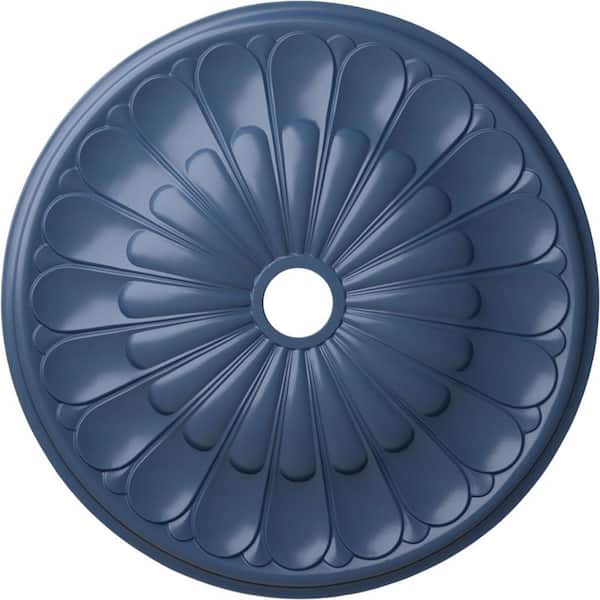 Ekena Millwork 1-7/8" x 31-5/8" x 31-5/8" Polyurethane Gorleen Ceiling , Hand-Painted Americana