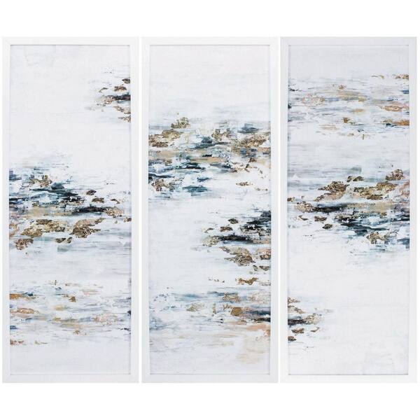 HomeRoots Victoria 8 in. x 10 in. Matte White Gallery Frame (Set of 3)