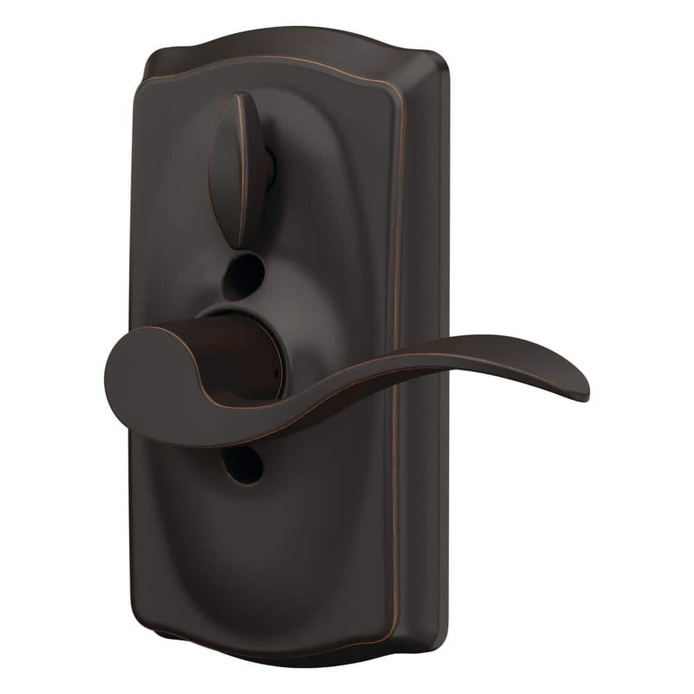 Aged Bronze Electronic Keypad Entry Lever Lock