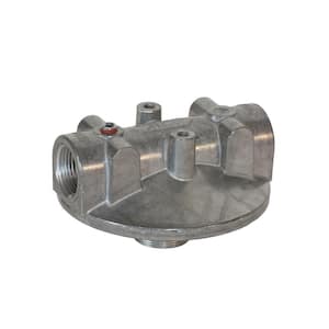 1 in. NPT Inlet and Outlet Utility Accessory Aluminum Filter Head