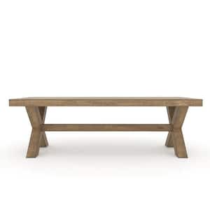 Spencer 98 in. Natural Dining Table