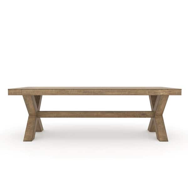 Urban Woodcraft Spencer 98 in. Natural Dining Table
