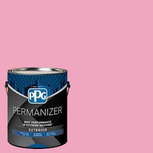 1 gal. PPG1181-4 Tickled Pink Flat Exterior Paint