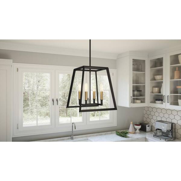 southampton 4 light pendant in antique black