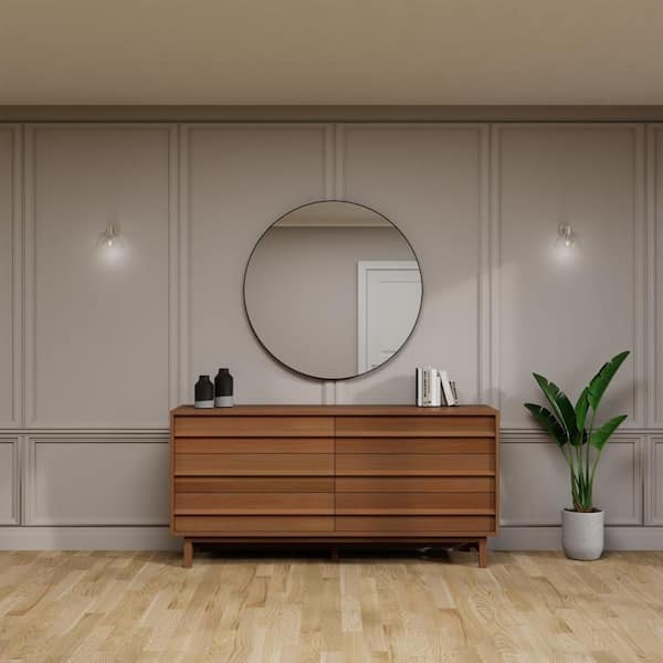 60-Watt Equivalent G16.5 Globe Dimmable White Filament Clear E12 LED Vintage Edison LIght Bulb True White 3500K(12-Pack)