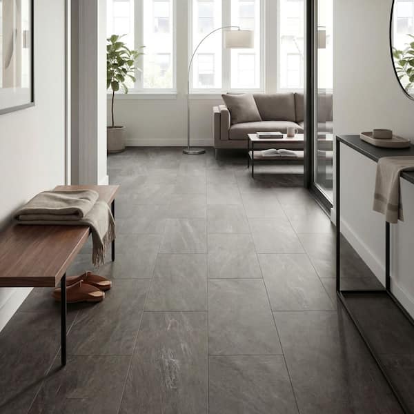 Rock Creek 22 MIL x 12 in. W x 48 in. L Waterproof Click Lock Luxury Vinyl Flooring (20.02 sq. ft./Case)
