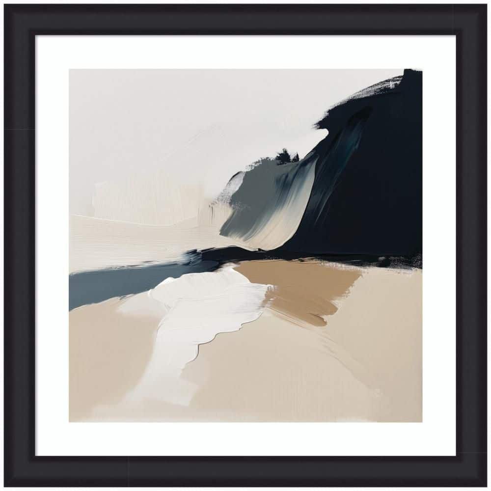 "Oliver ""Coastal Sand"" by The Creative Bunch Studio Abstract Framed Art Print 27 in. x 27 in." price history on PriceWatchPro