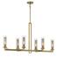 Minka Lavery Emmerham 20.25 in. 2-Lights Soft Brass Vanity Light with ...