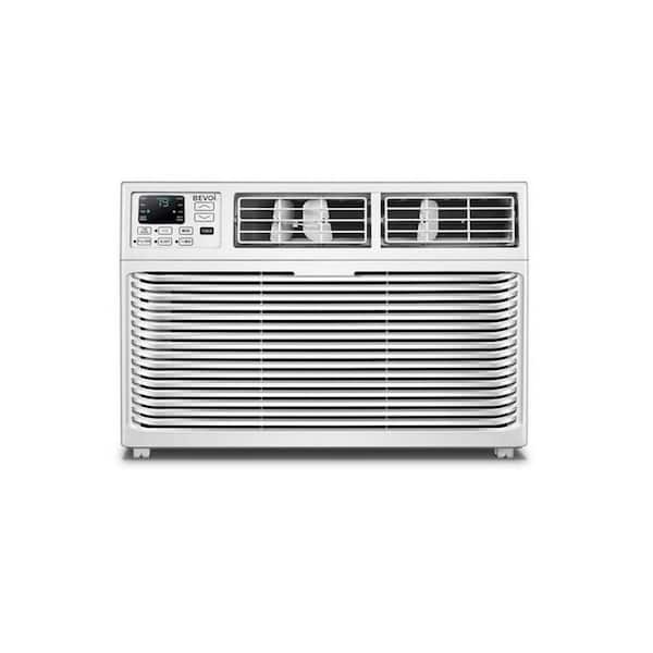 23,200 (DOE) BTU 230-Volt Window Air Conditioner Cools 1,800 sq. ft. with Heater with Remote in White
