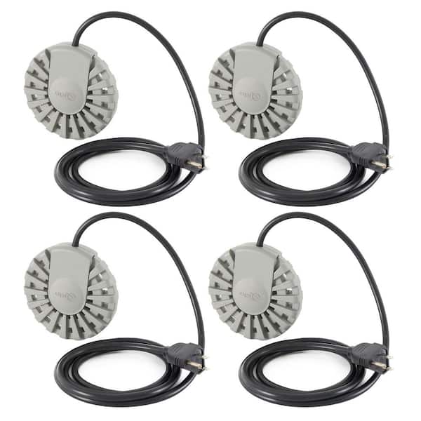 API W500 500-Watt Metal/Plastic Auto Waterer Birdbath Sinking Heater (4-Pack )