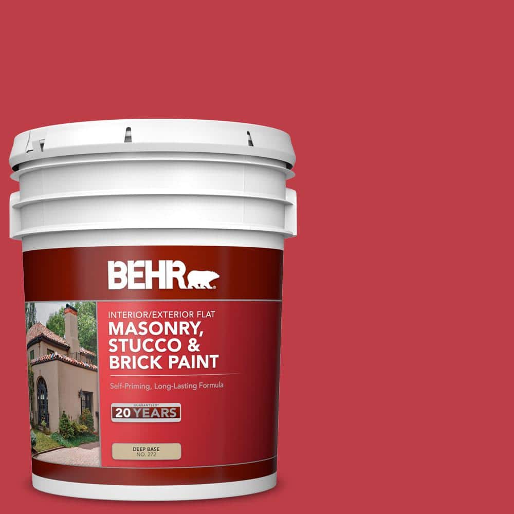 5 gal. #P160-6 Intrigue Flat Interior/Exterior Masonry, Stucco and Brick Pa