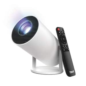 1280 x 720 HD Movie Projector with Stand 360 Lumens