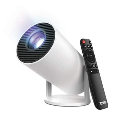 1280 x 720 HD Movie Projector with Stand 360 Lumens