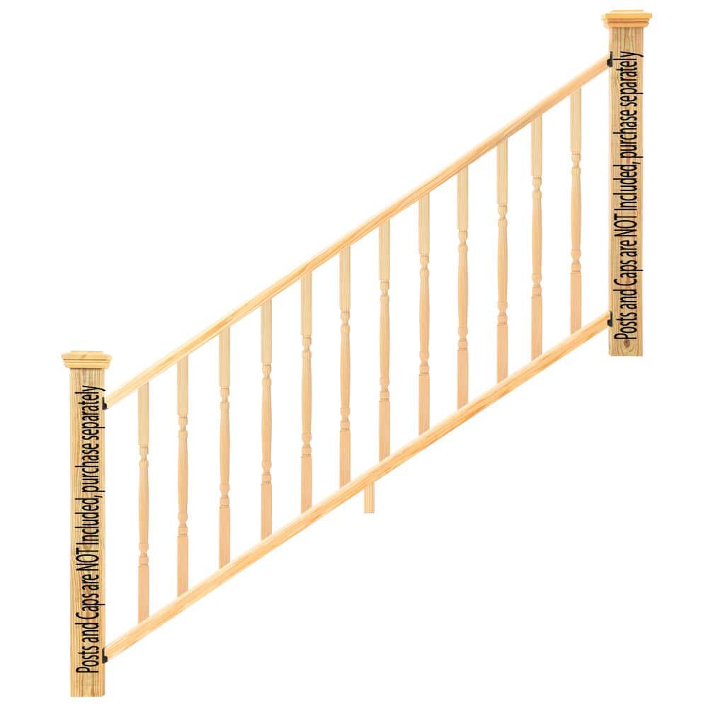 Reviews For Prowood 6 Ft Southern Yellow Pine Moulded Stair Rail Kit