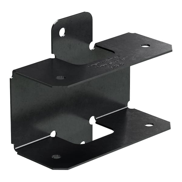 Simpson Strong-Tie Outdoor Accents ZMAX, Black Powder-Coated Rigid